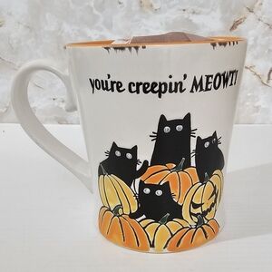 Spectrum Black Cat Halloween Coffee Mug Cup
